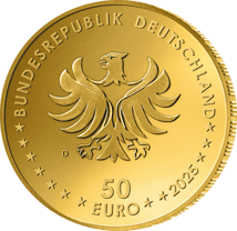 1/4 Unze Gold 50 Euro Deutsches Handwerk Gesundheit 2025 (Buchstabe: D)