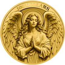 1/4 Unze Gold Schutzengel 2025 (Auflage: 299 | Polierte Platte)