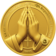 1/4 Unze Gold Schutzengel 2025 (Auflage: 299 | Polierte Platte)