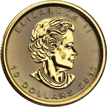 1/4 Unze Gold Maple Leaf 2017