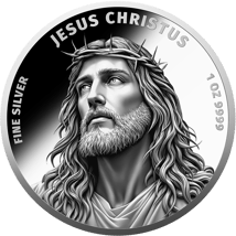 1 Unze Silber Jesus Christus 2025 (Auflage: 1.000 | Polierte Platte)