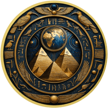 1 Unze Silber Altes Ägypten Anubis 2025 (Auflage: 100 | Saphire | teilvergoldet)