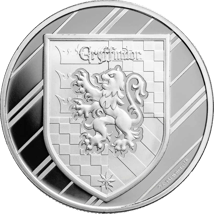 1 Unze Silber Harry Potter Haus Gryffindor (Auflage 10.000)