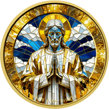 1 Unze Silber betender Jesus 2025 (Auflage: 100 | teilvergoldet)