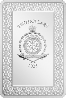 1 Unze Silber Tarotkarte die Welt 2025 (Auflage: 2.000 | Polierte Platte)