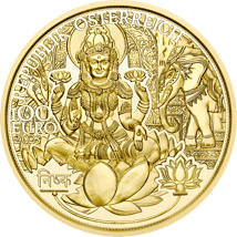 100 Euro Gold Das Goldene Indien - Magie des Goldes 2023 (Auflage: 20.000 | Polierte Platte)