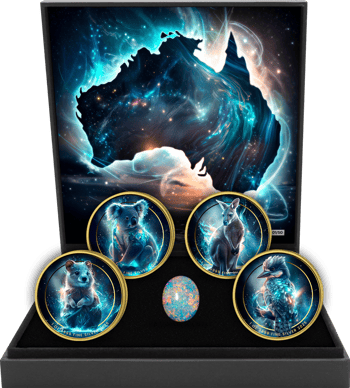 Shiny Australian Animals Set 2025 (Auflage: 50 | mit Opal | teilvergoldet)