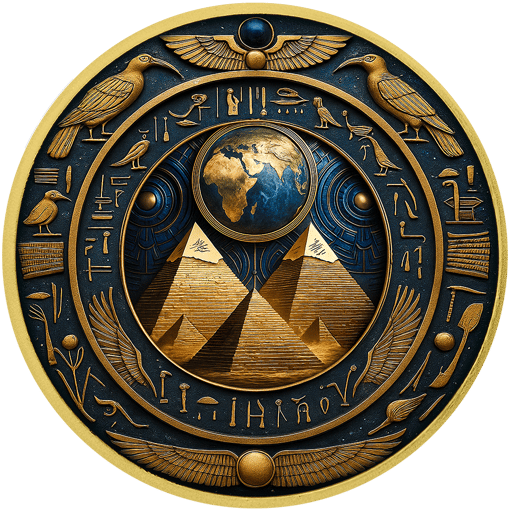 1 Unze Silber Altes Ägypten Anubis 2025 (Auflage: 100 | Saphire | teilvergoldet)