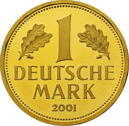 12g Goldmark 1 DM 2001