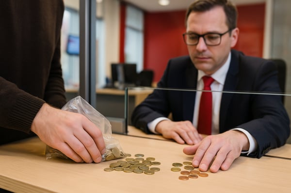 Gebühren für Münzeinzahlungen: Die Kleingeld-Inflation