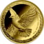 0,5g Gold Friedenstaube 2025 (Auflage: 5.000 | Polierte Platte)