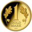 0,5g Gold Goldmark 2025 (Auflage: 5.000 | Polierte Platte)