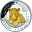 1 Unze Silber African Wildlife Leopard 2025 (Auflage: 5.000 | teilvergoldet)
