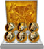 Golden African Animals Set 2025 (Auflage: 50 | teilvergoldet)
