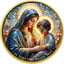 1 Unze Silber Heilige Maria Mutter Gottes 2025 (Auflage: 100 | teilvergoldet)