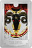 1 Unze Silber Tarotkarte Der Teufel 2024 (Auflage: 2.000 | coloriert | Polierte Platte)