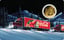 Gold Coca Cola Truck Münze