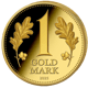 0,5g Gold Goldmark 2025 (Auflage: 5.000 | Polierte Platte)