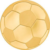 0,5g Gold Fußball (Auflage: 15.000)