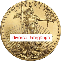 1/4 Unze Gold American Eagle (diverse Jahrgänge)