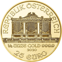 1/4 Unze Gold Wiener Philharmoniker 2020