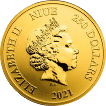 1 Unze Gold Donald und Daisy 2021 (Auflage: 100)