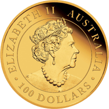 1 Unze Gold Goldener Drache 2022 PP (Auflage: 188 | Polierte Platte)