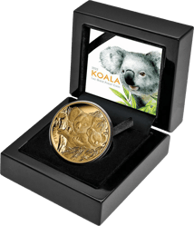 1 Unze Gold Koala Australiens Ikone 2022 PP (Auflage:150 | Polierte Platte | Niue)