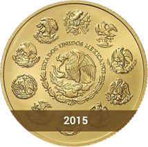 1 Unze Gold Mexiko Libertad 2015