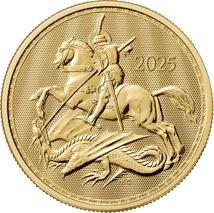 1 Unze Gold St. George and the Dragon 2025