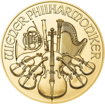 1 Unze Gold Wiener Philharmoniker 2020