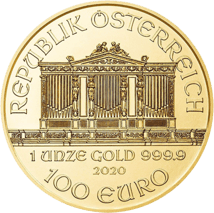 1 Unze Gold Wiener Philharmoniker 2020