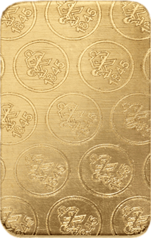 1 Unze Goldbarren Heimerle und Meule (geprägt)