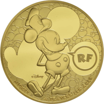 1 Unze Mickey Maus 2016 PP (200 Euro | 500 Exemplare)