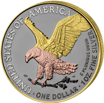 1 Unze Silber American Eagle 2023 The Elegance of Five Metals (Auflage: 50)