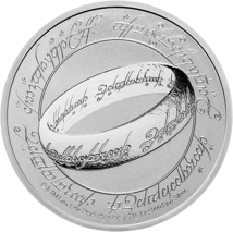 1 Unze Silber Der eine Ring - Herr der Ringe 2021 (Auflage: 20.000)