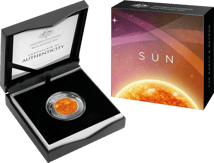 1 Unze Silber Earth and Beyond - Die Sonne 2019 (Auflage: 5000 | PP | Gewölbt | Motiv 3 von 3)