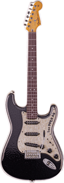 1 Unze Silber Fender Stratocaster Mysterybox Mysterybox (Auflage: 5.000)