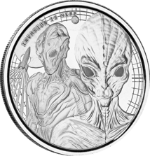 1 Unze Silber Ghana Alien 2023 (Auflage: 25.000)