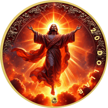 1 Unze Silber Jesus Christus 2025 (Auflage: 100 | teilvergoldet)