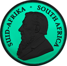 1 Unze Silber Krügerrand 2023 Glow in the Dark Reverse (Auflage: 50 | Ruthenium)