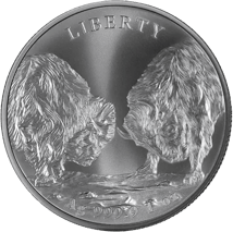 1 Unze Silber Liberty Buffalo