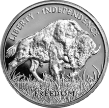 1 Unze Silber PAMP Buffalo