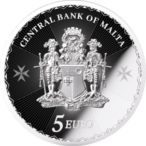 1 Unze Silber Malta 5 Euro Malteserkreuz 2025 (Auflage: 9.000 | Prooflike)