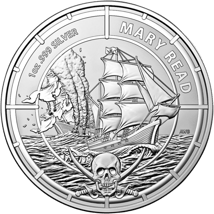 1 Unze Silber Mary Read 2022 (Auflage: 10.000)
