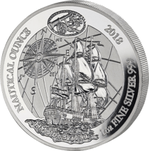 1 Unze Silber Nautical Ounce "250 Jahre Endeavour" 2018 PP (Auflage: 1.000 | Kapsel und Zertifikat)