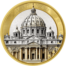 1 Unze Silber Pontifex Maximus 2025 (Auflage: 299 | teilvergoldet)