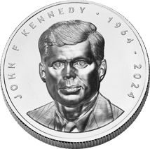 1 Unze Silber John F. Kennedy 2024 (Auflage: 999 | High Relief)