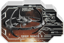 1 Unze Silber Star Trek Deep Space 2024 (Auflage: 2.000 | coloriert | Polierte Platte)