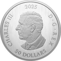 5 Unze Silber Triple Maple Leaf 2025 (Auflage: 1.750 | Polierte Platte)